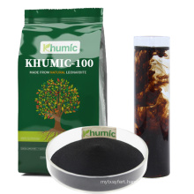 KHUMIC-100 agricultural foliar fertilizer organic carbon fertilizer water soluble Humic Acid powder